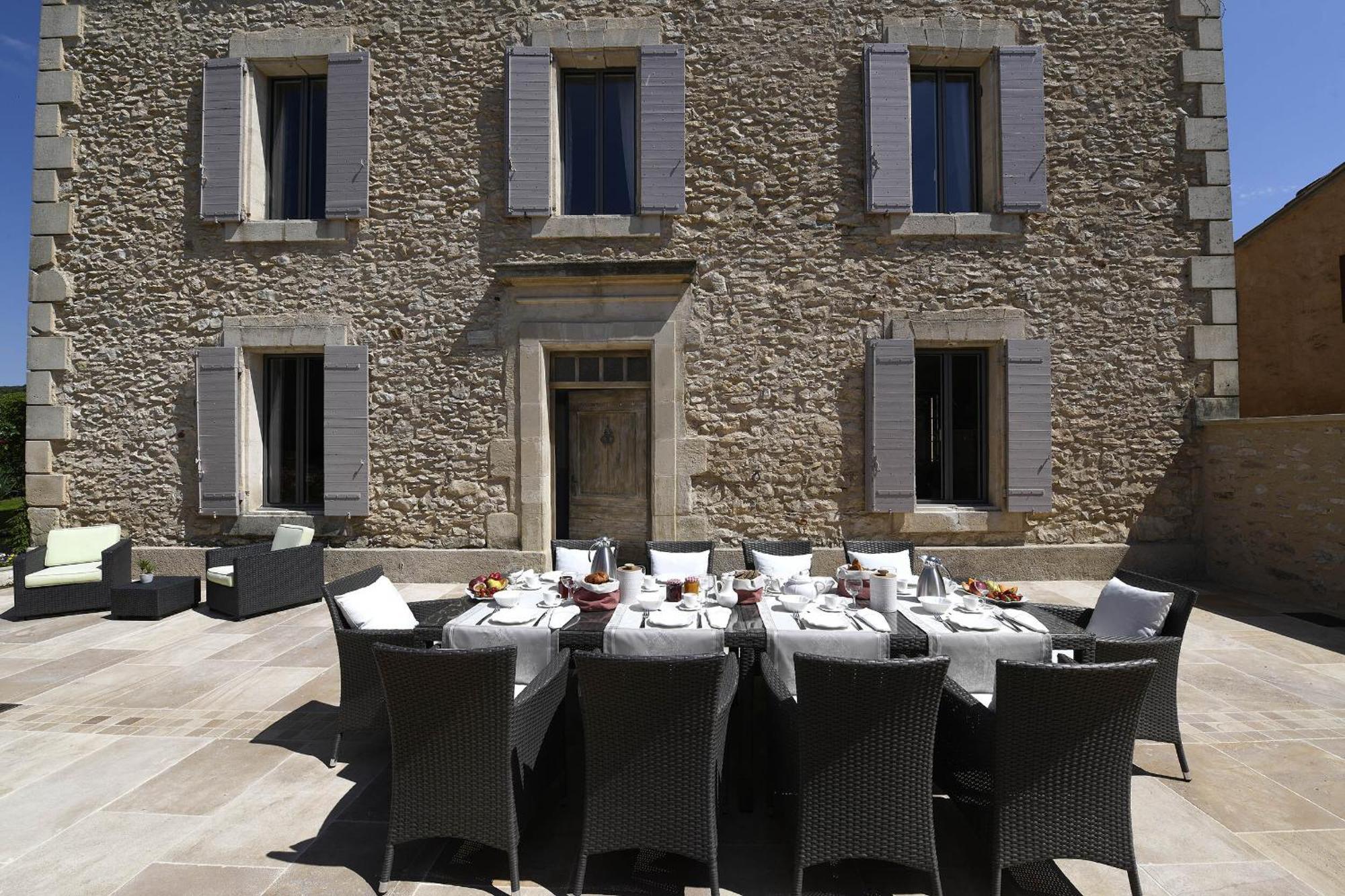 Bastide Des Demoiselles Bed & Breakfast รูสซียง ภายนอก รูปภาพ